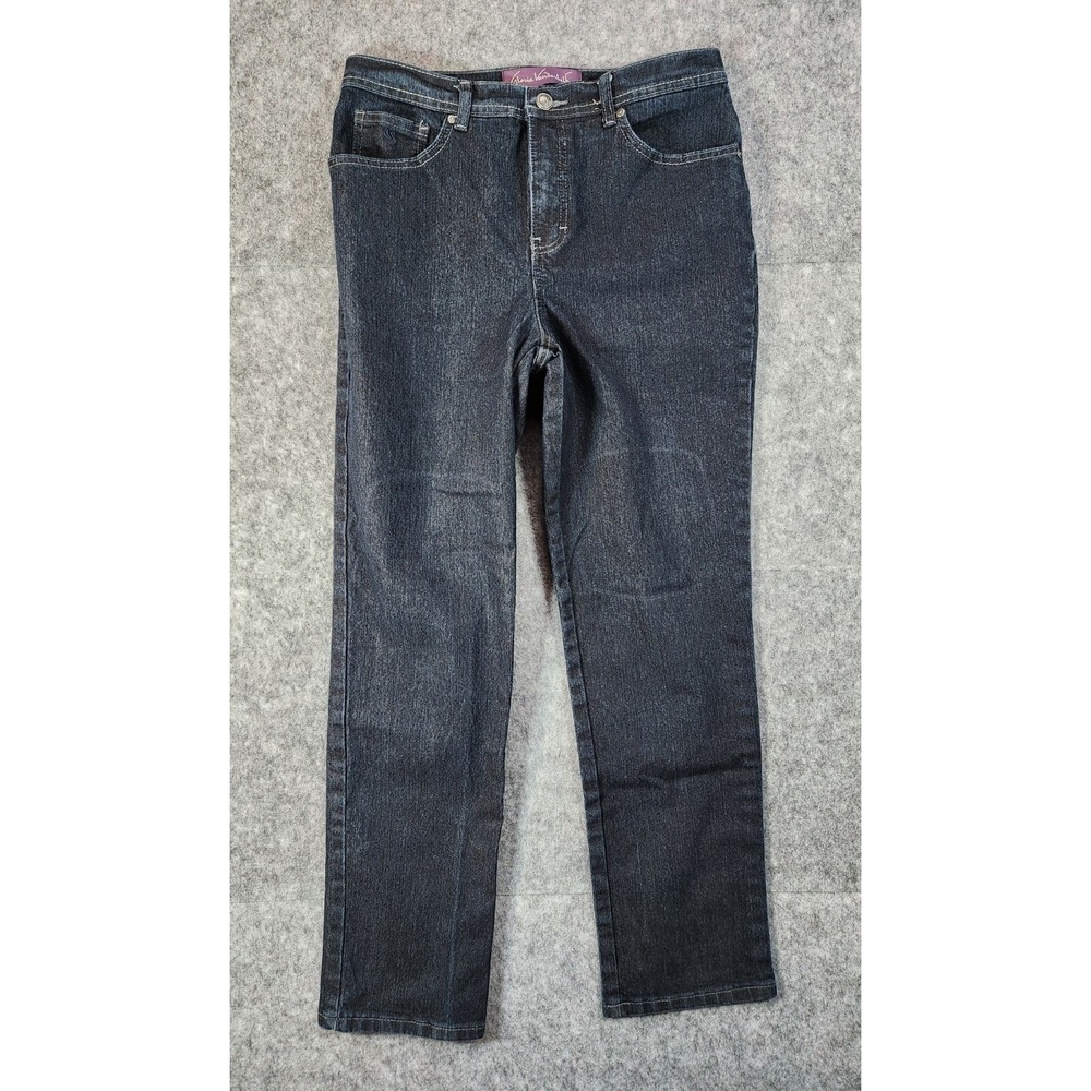 Gloria Vanderbilt Jeans Women 8 (Fits 30x29) Dark Wash‎ Amanda Straight Casual